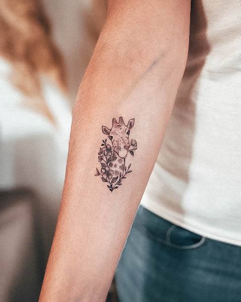 Giraffe Tattoos for Women