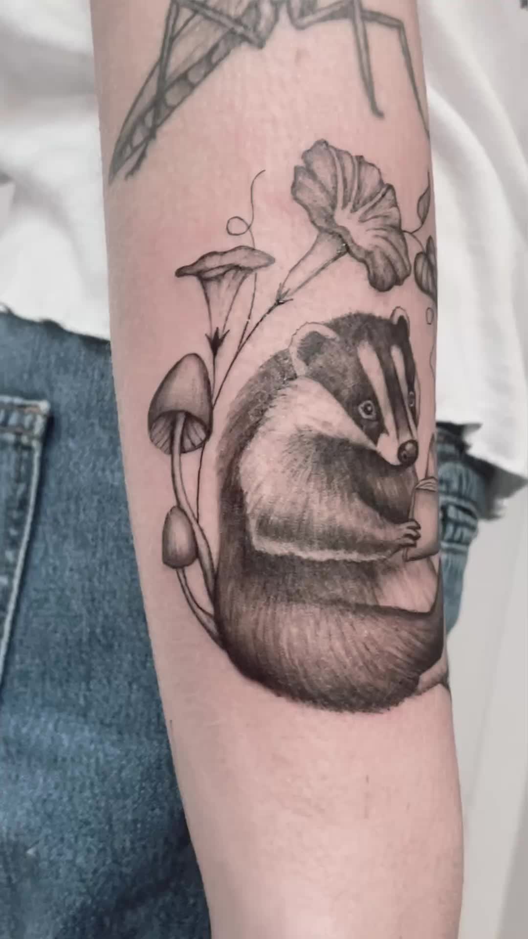 Badger Tattoo