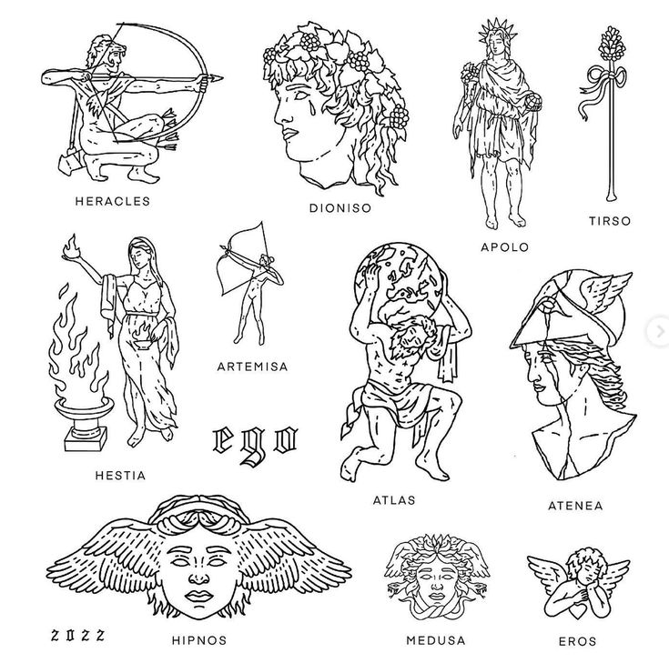 Greek Tattoo Style