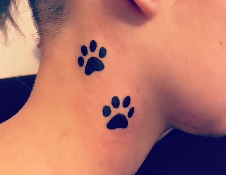 50 Best Dog Paw Print Tattoo Designs - The Paws
