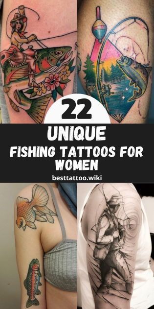 Reflecting Love: Fishing Tattoos for Women in 2024, Including Touching  Tributes to Dads and Other