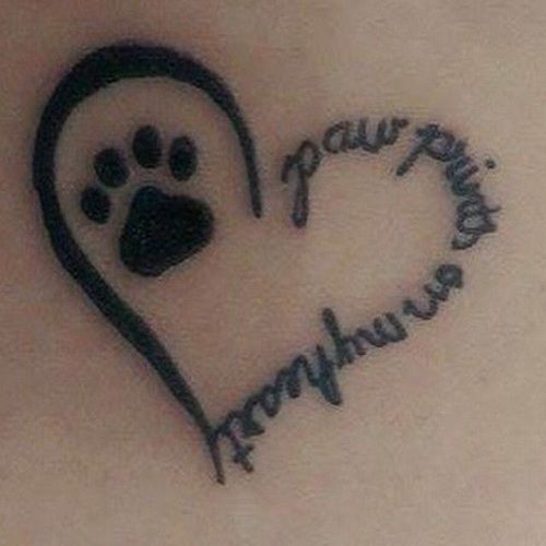 30+ Creative Paw Print Tattoo Designs with Meanings