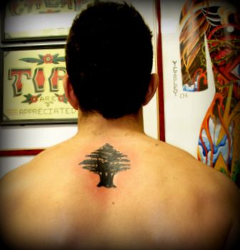 Cedar tree of Lebanon. I want this on my wrist, only if its smaller.