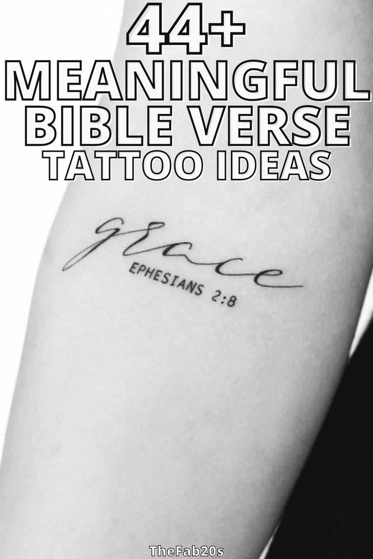 44+ Bible Verse Tattoo Ideas That Will Uplift and Empower You