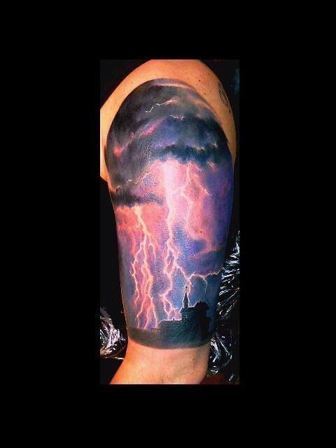 Thunderstorm tattoo