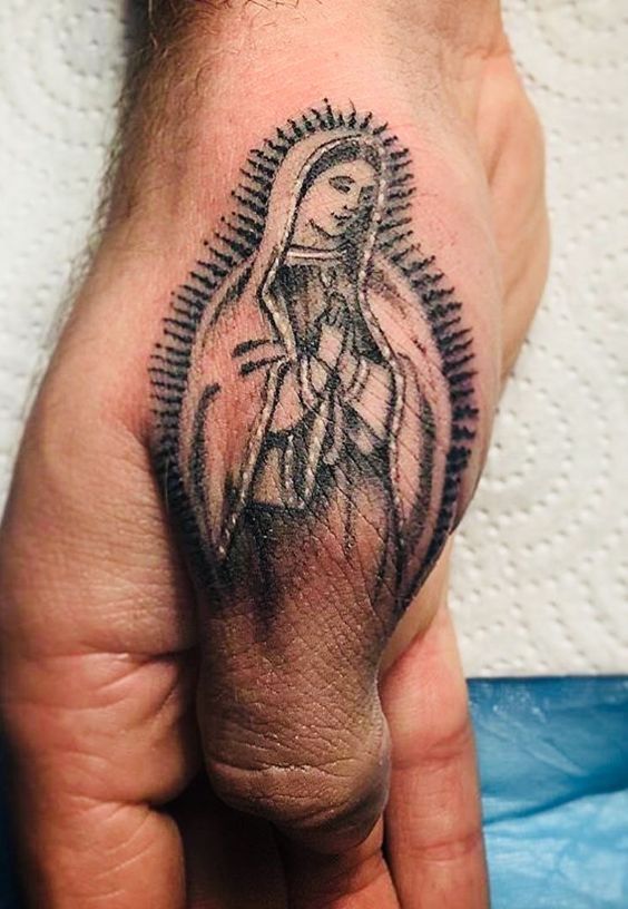 50+ Catholic Mary Tattoo Designs