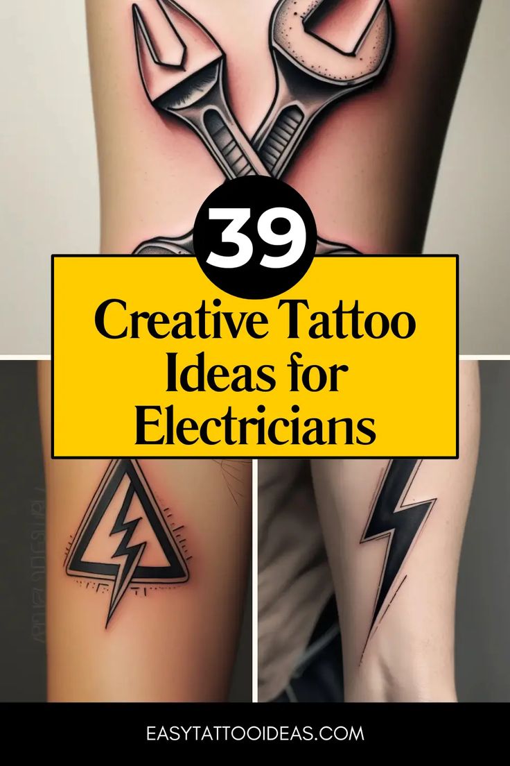 39 Creative Tattoo Ideas for Electricians