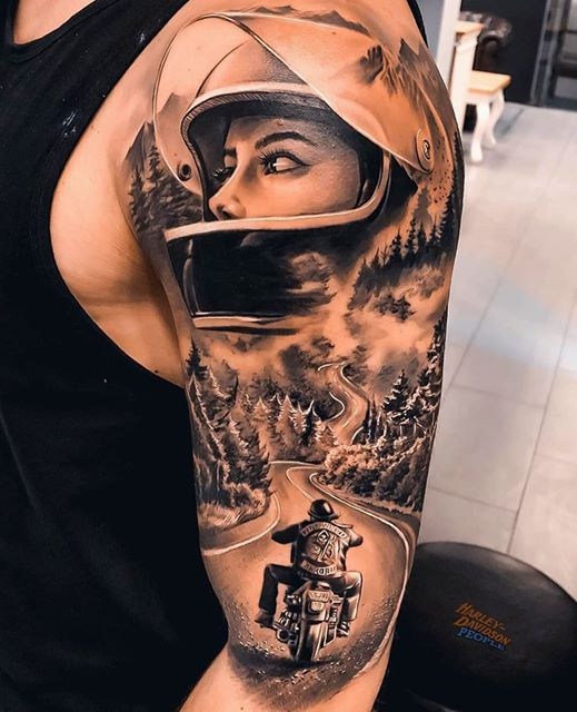 Biker Tattoo Ideas
