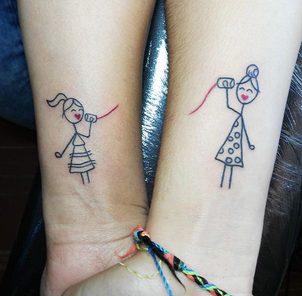 Best Friends Tattoo Idea