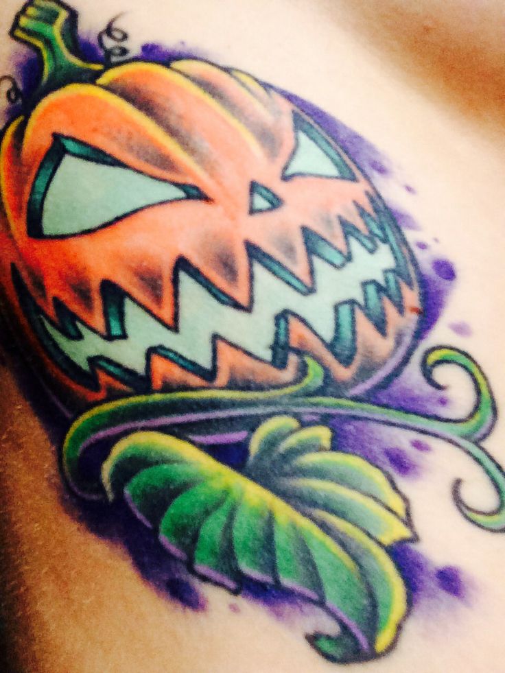Pin by Krista Resto on <3 | Pumpkin tattoo, Halloween tattoos, Tattoo  designs