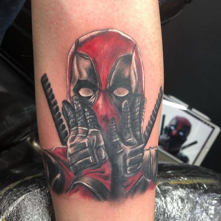 UPDATED: 30+ Deadpool Tattoos with Attitude
