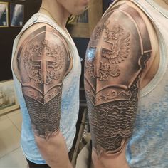 21 Armor tattoo ideas | armor tattoo, shoulder armor tattoo, armour tattoo