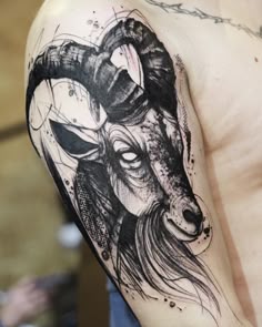 Discover 37 Tattoo Goat and Ram Tattoo Ideas | aries zodiac tattoos,  capricorn tattoo, steinbock tattoo and more