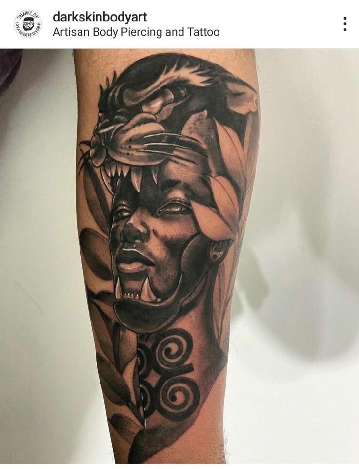 Pin by Reuben on Painting and Tattoos/comic book ideas | African sleeve  tattoo, African tattoo, African warrior tattoos