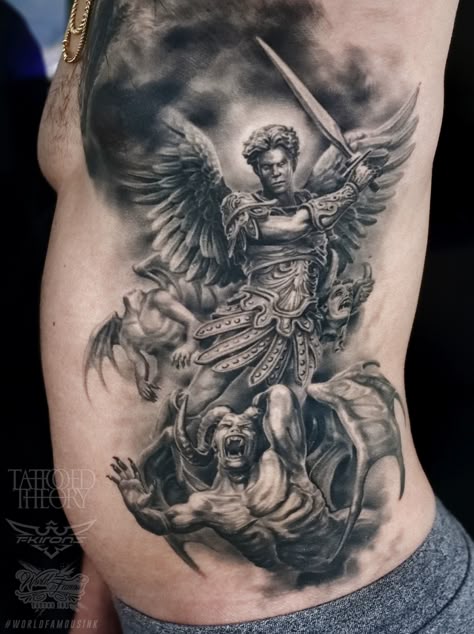 220 St michael tattoo and st michael ideas to save today | st michael tattoo,  archangels, archangel michael and more