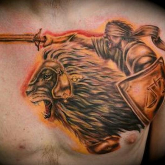 Armor of God and Lion of the tribe of Judah