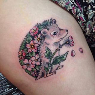 490 Hedgehog Tattoos ideas | hedgehog tattoo, tattoos, hedgehog