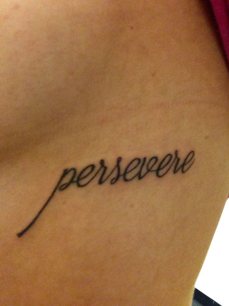 Persevere Tattoo