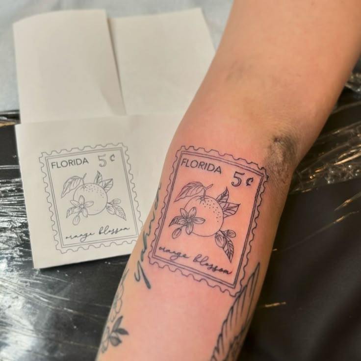 florida stamp tattoo • Instagram