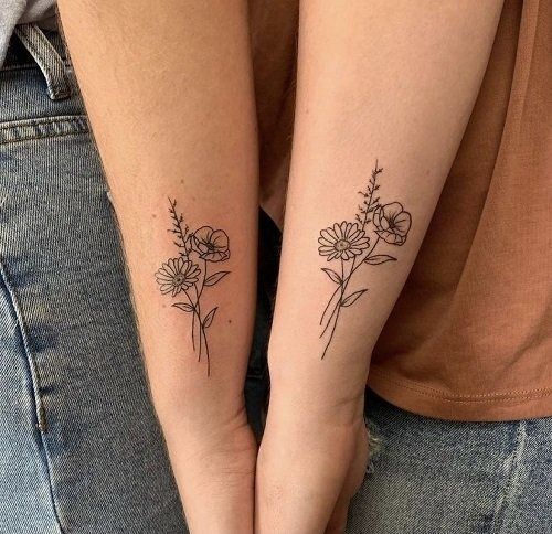 April Birth Flower Tattoo: Symbolism and Design Inspirations