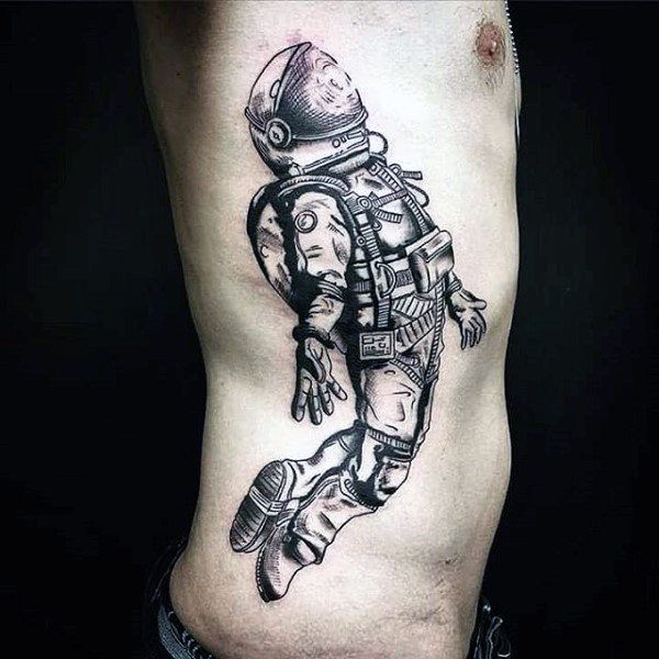 100 Amazing Astronaut Tattoo Designs for Men