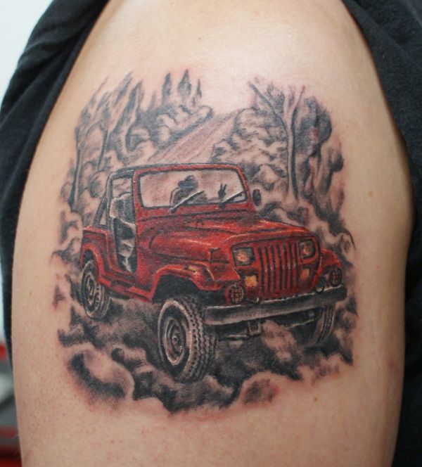 Jeep tattoo