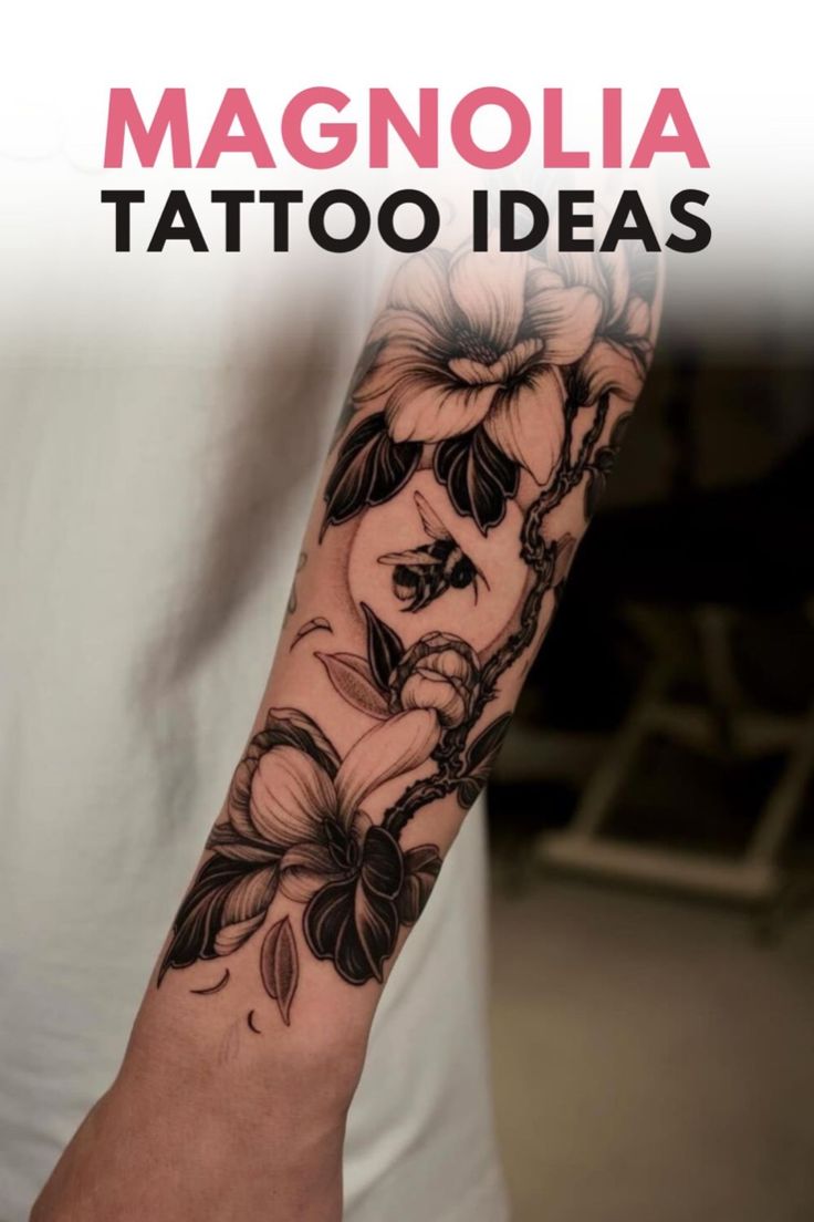 Best Magnolia Tattoos: Ideas, Designs, And Meanings