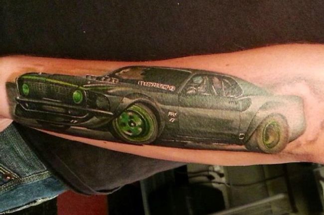 Ford Mustang Tattoos More Than Skin Deep