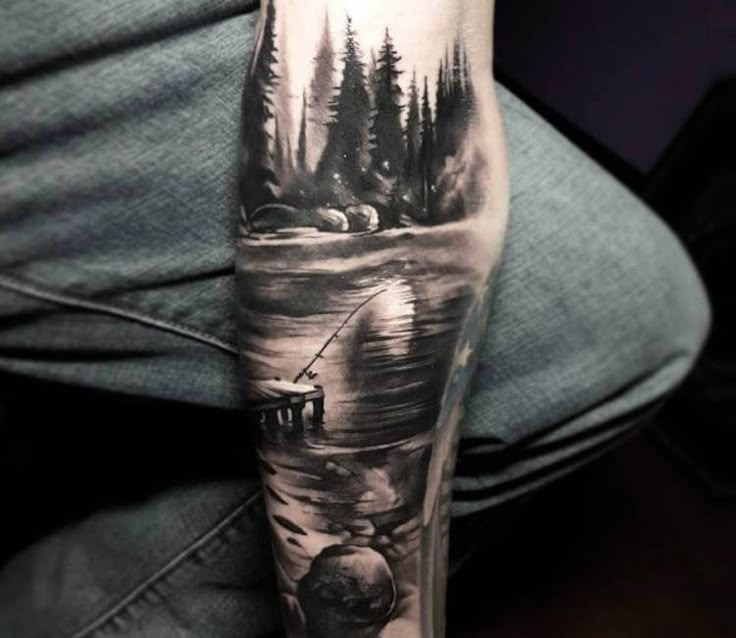 Photo - Landscape tattoo by Tyler Malek | Photo 18885