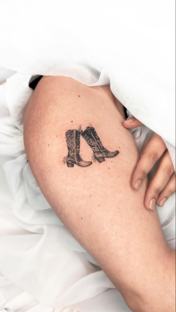 Cowboy boots | Small Tattoos