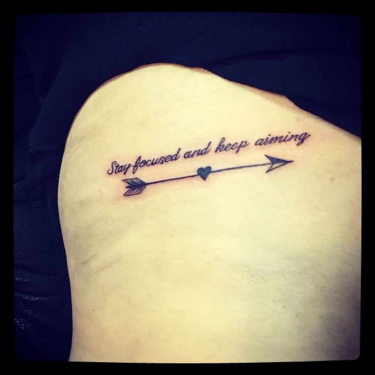 Started off the new year with a new tattoo. One of my things on my list was  to be positive so I started it with a positive and motivational tattoo.  You're probably