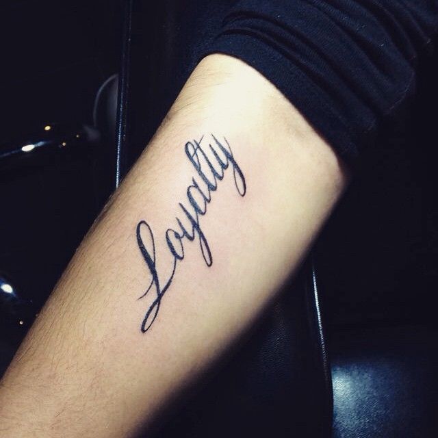 20 Beautiful Loyalty Tattoo Designs - Courage, Honor, Strength Check more  at http://tattoo-journal.com/20-beautiful-loyalty-tattoo-designs -courage-honor-strength/