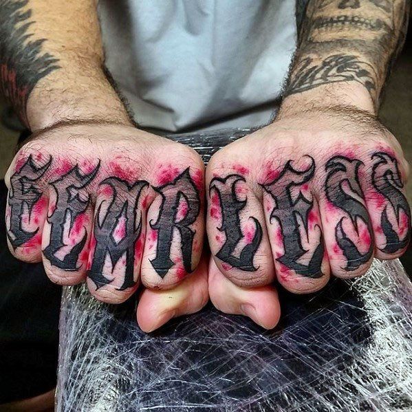 20 Fearless Tattoo Designs for Men