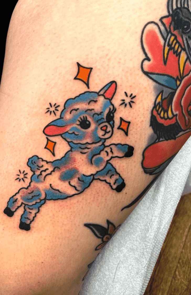 Sheep Tattoo Design Ideas Images