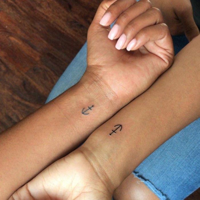 ▷ 1001 + ideas for best friend tattoos to celebrate your friendship with