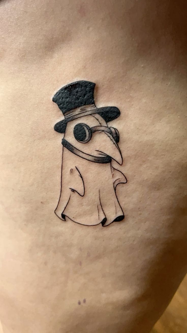 Plague Doctor Ghost Tattoo