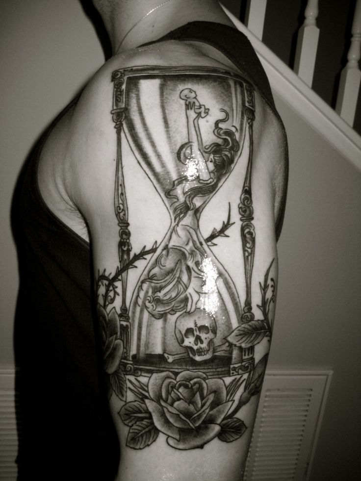 Important Meanings Behind the Hourglass Tattoo - TattoosWin