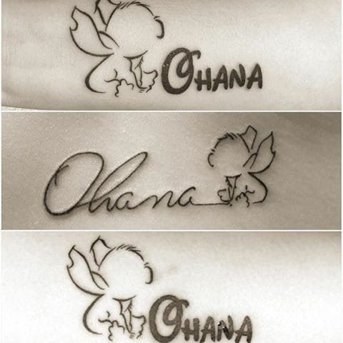 Pin by Cheyann Purifoy on New Found Obsession?? | Stitch tattoo, Mini  tattoos, Ohana tattoo