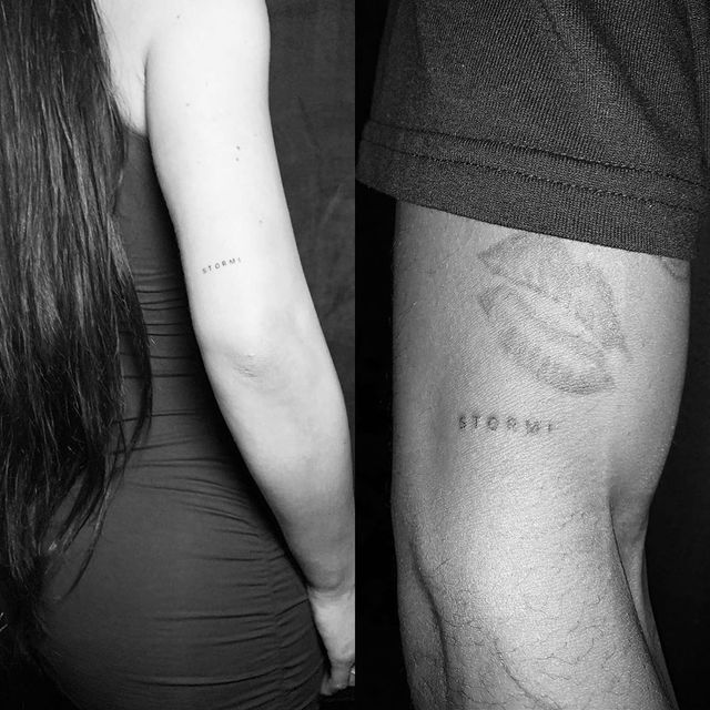 Pin by Saadiq on Tattoo$ | Kylie jenner's tattoos, Celebrity tattoos, Travis  scott tattoo
