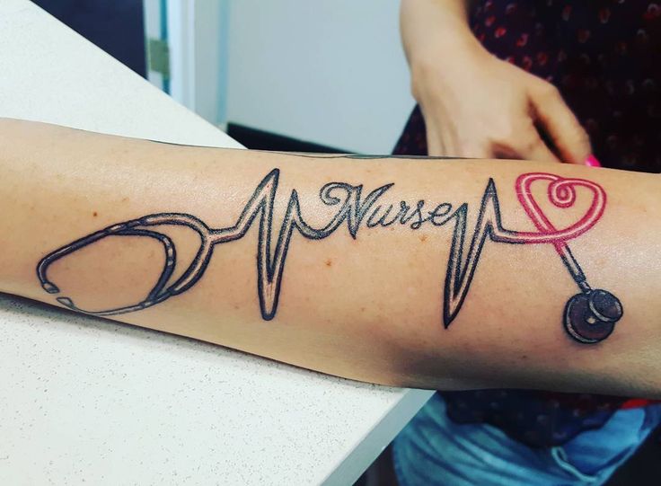 29 Nurse Tattoos That Are Both Badass and Sweet