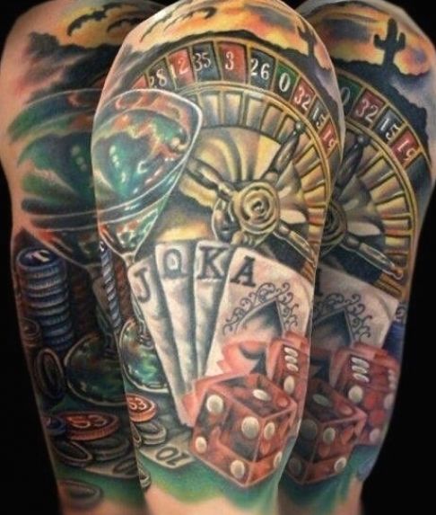 43 best Gambling Tattoos images on Pinterest | Gambling ...
