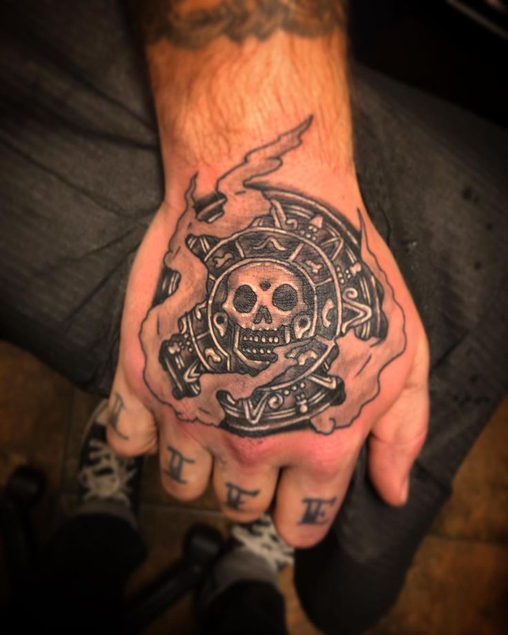 Photo by (undeadgirl29) on Instagram | #piratesofthecaribbean #pirates  #piratetattoo #blackink #blackandg… | Lace sleeve tattoos, Hand