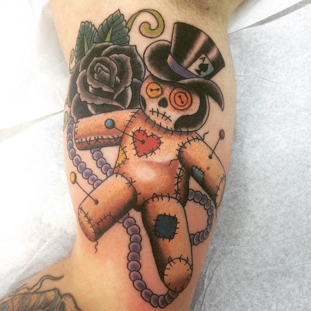 36 Voodoo Doll Tattoos With Mysterious Meaning - TattoosWin