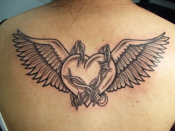 55+ Ingenious Angel Wings Tattoo Designs for Men & Women