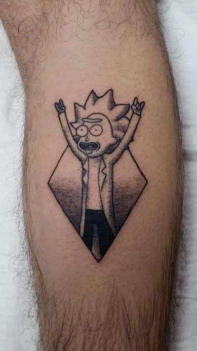 Rick and Morty Tattoos