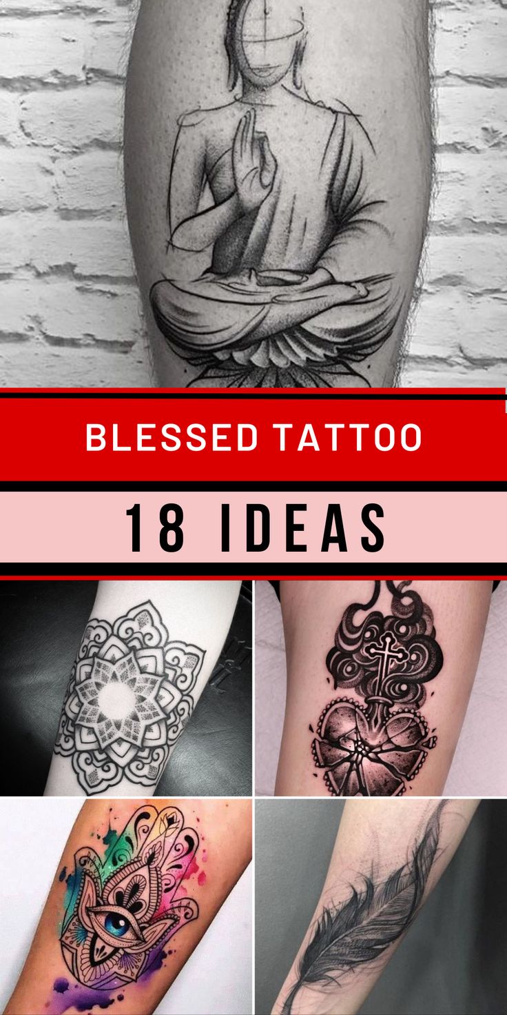 Blessed Tattoo Designs for Men: Express Your Faith and Style with Intricate  Ink
