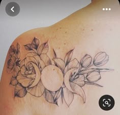 Triple Moon Chest Tattoo
