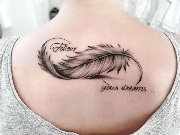 Meaningful Infinity Tattoo Designs for Men and Women - TattoosInsta | Infinity  tattoo designs, Feather tattoos, Girly