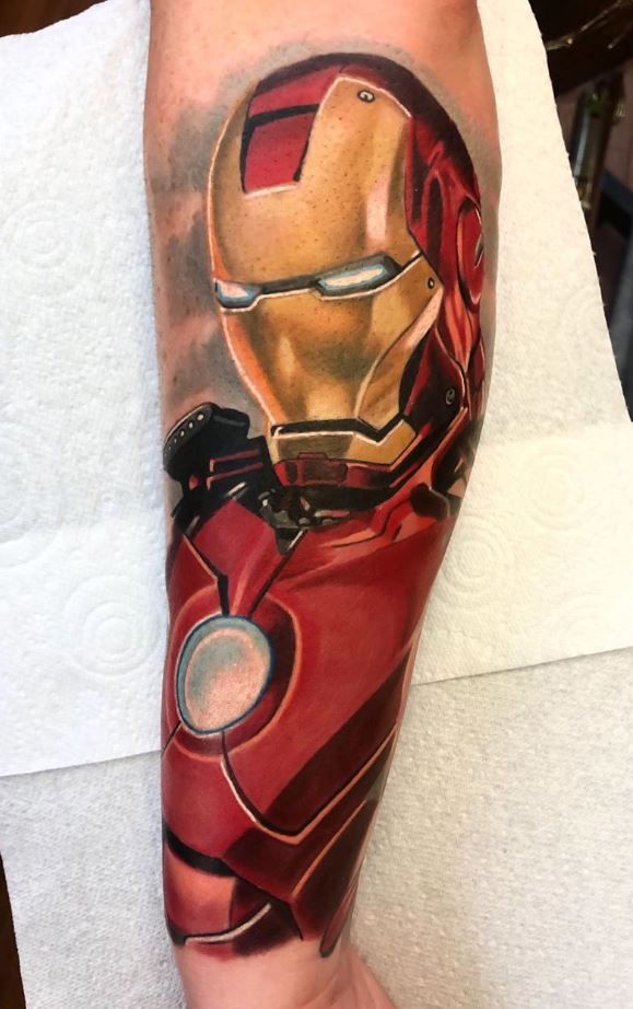 Iron Man Tattoo - TattooLopedia