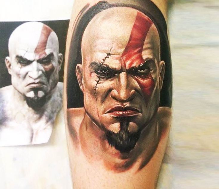 God of War tattoo by Alex Noir | Post 17300